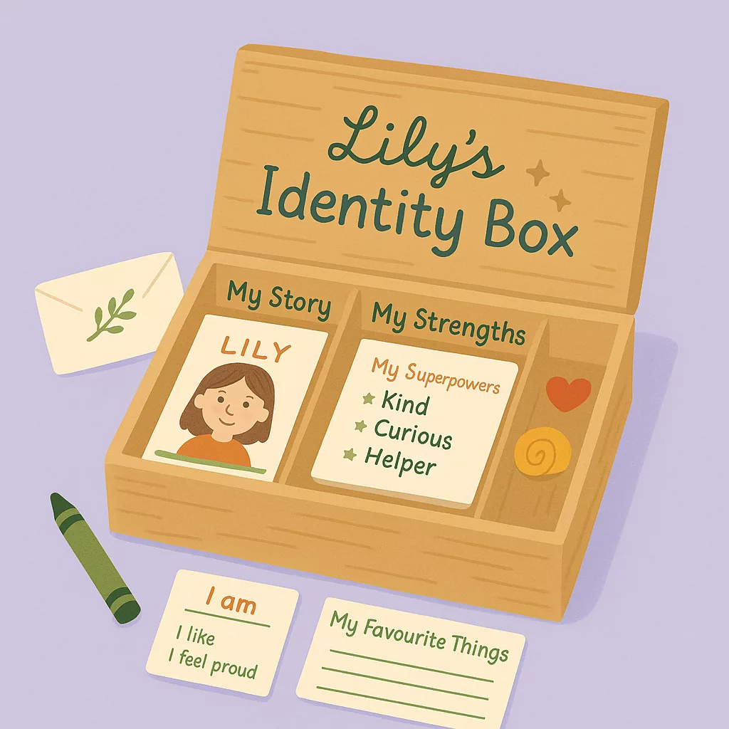 Helping Kids Discover Who They Are | How to Make Your Own Identity Box