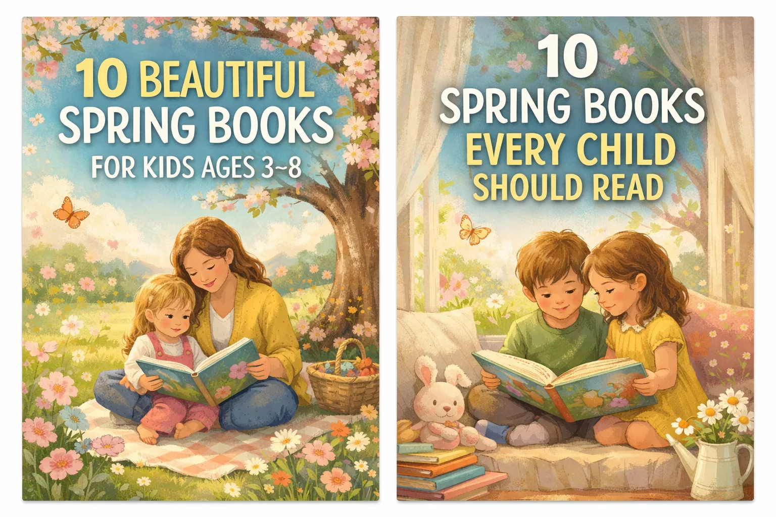 10 Beautiful New Picture Books for Spring (Ages 3–8)